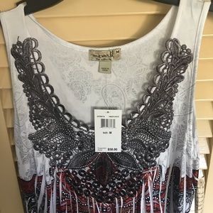 One World Multi Color Dress SZ M, NWT